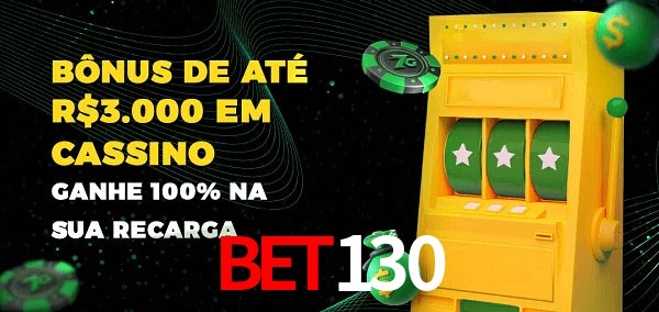Bet130 melhor bônus de depósito